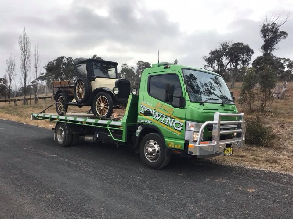 Loading a Car on Truck — New England Towing in Armidale, NSW