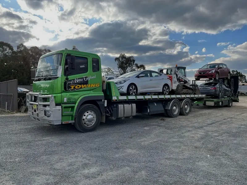 Transporting A Car — New England Towing in Glen Innes, NSW