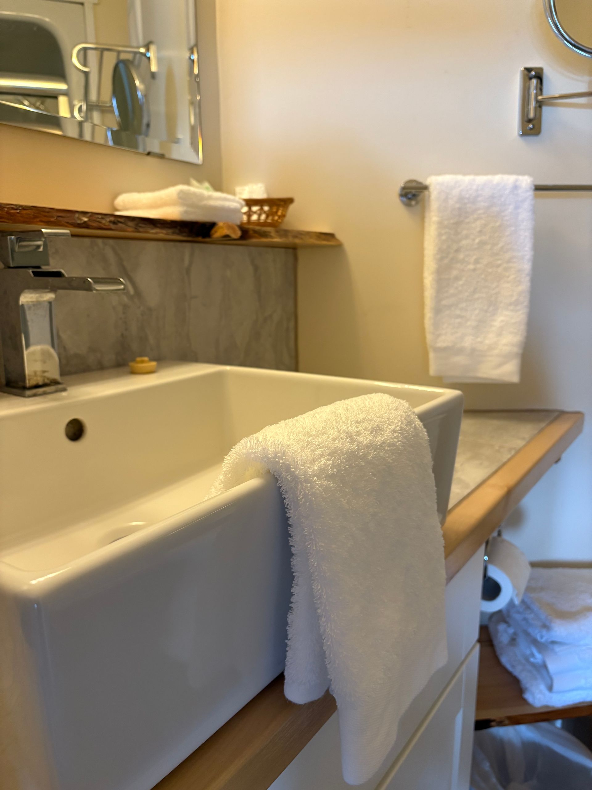 Live Edge Bathroom