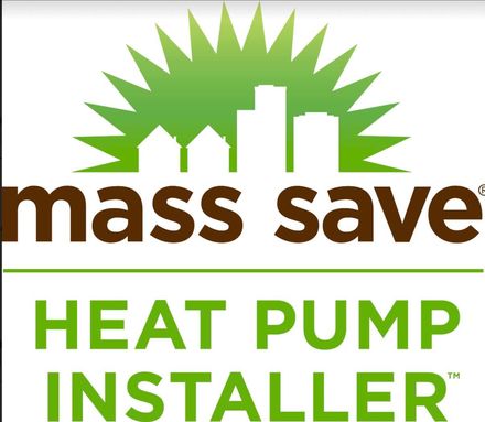 A logo for mass save heat pump installer