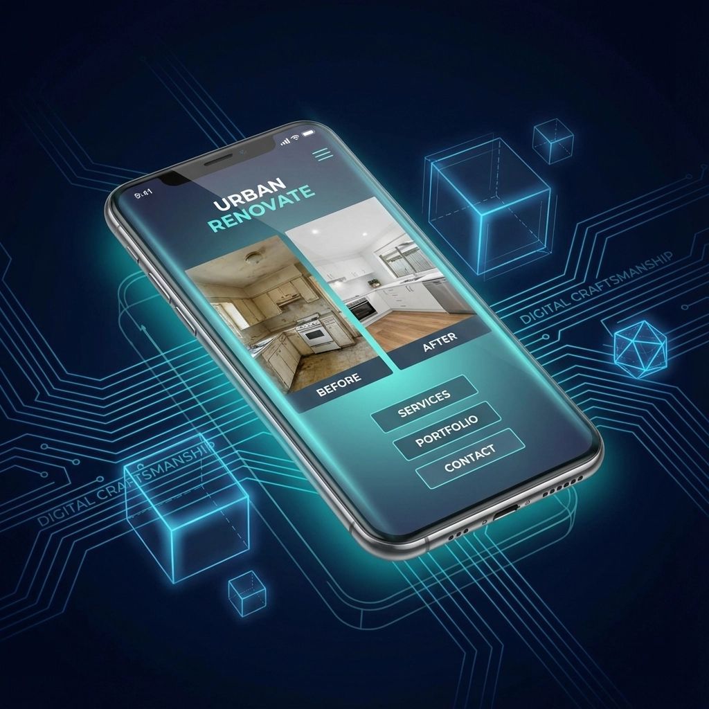 Smartphone displaying an