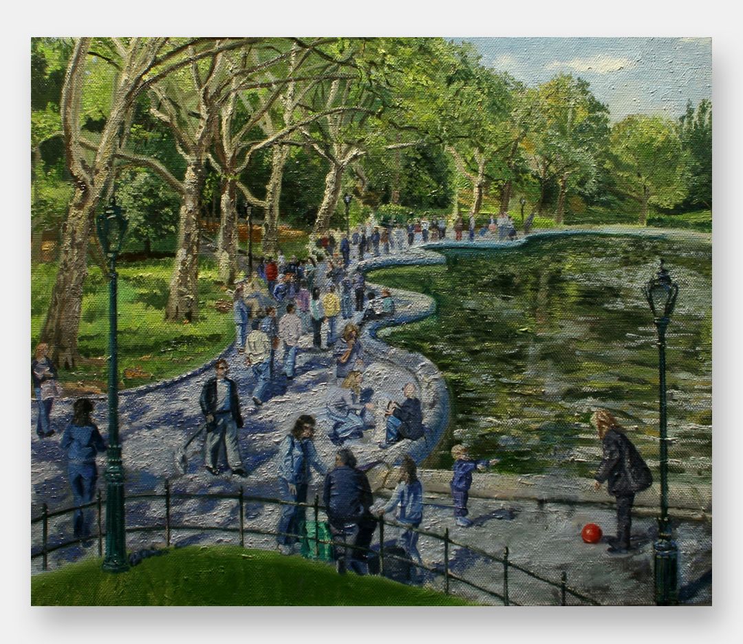 John Varriano, American Artist Oil Painting: Blue Twilight