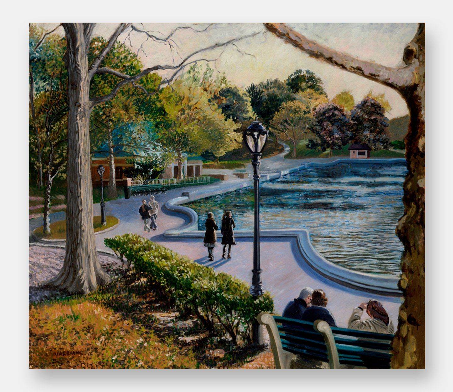 John Varriano, American Artist Oil Painting: Arcadian Twilight