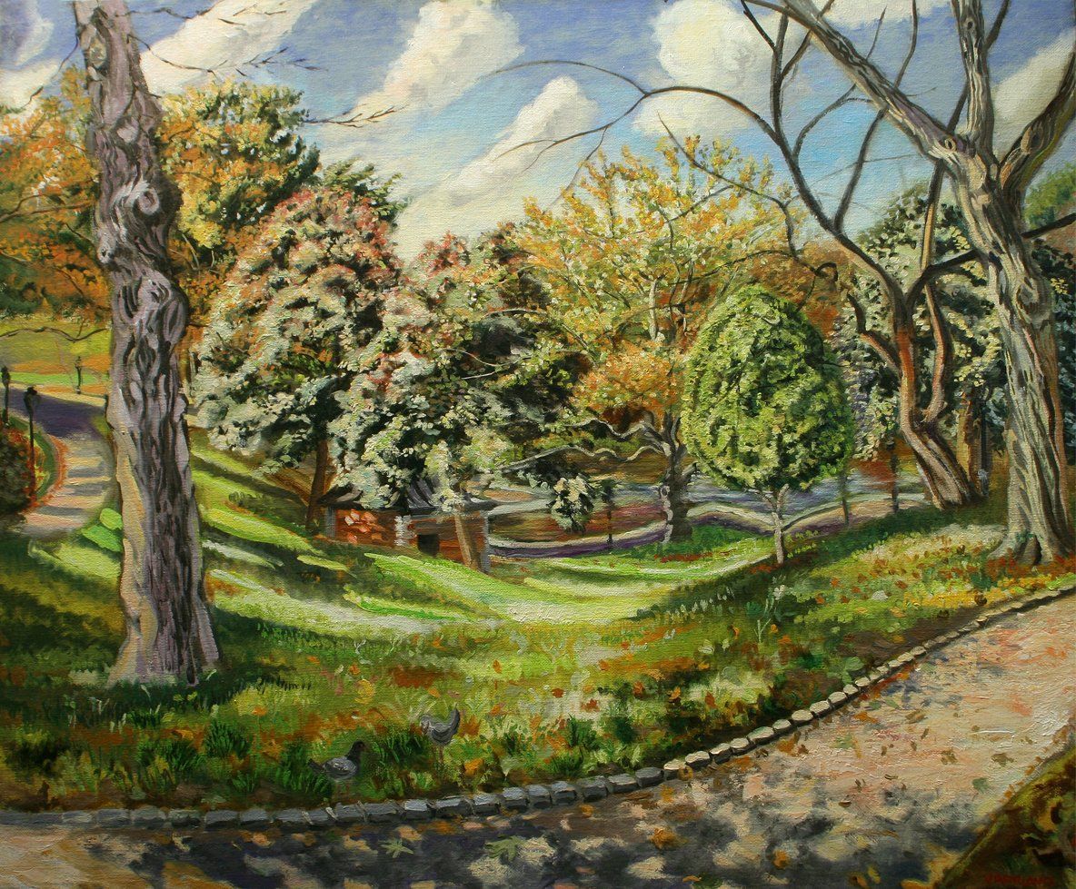 John Varriano, American Artist - Dreamscape - Oil Painting on Canvas