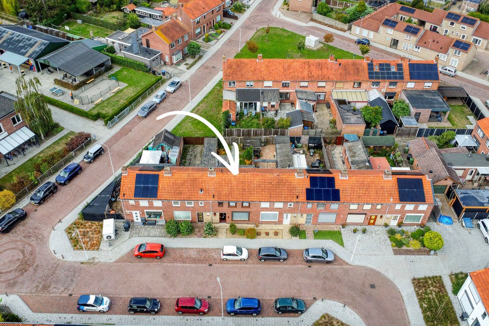 Achtergevel Hendrik Casimirlaan 5 Hulst