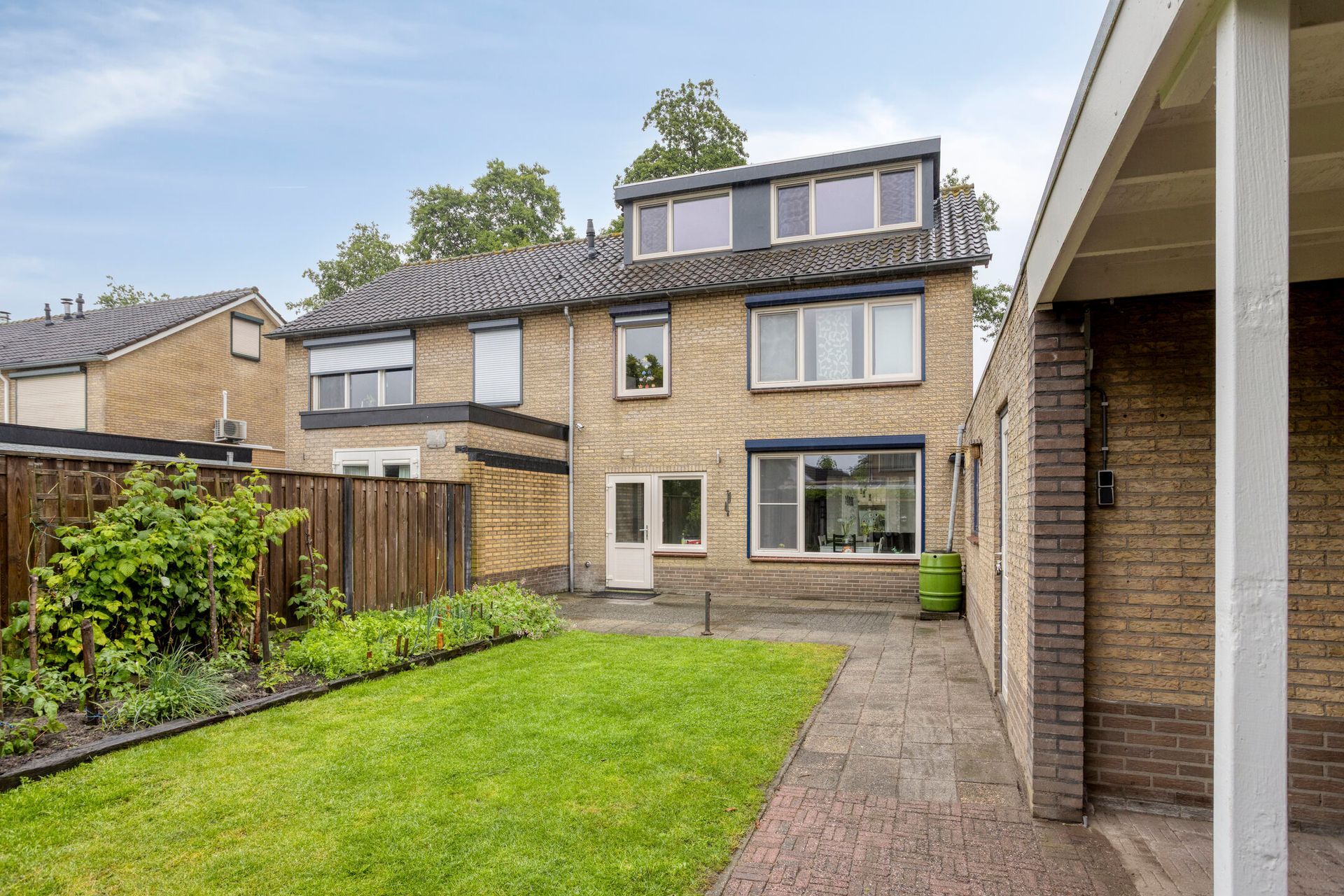 Achtergevel Dullaertstraat 13 Hulst