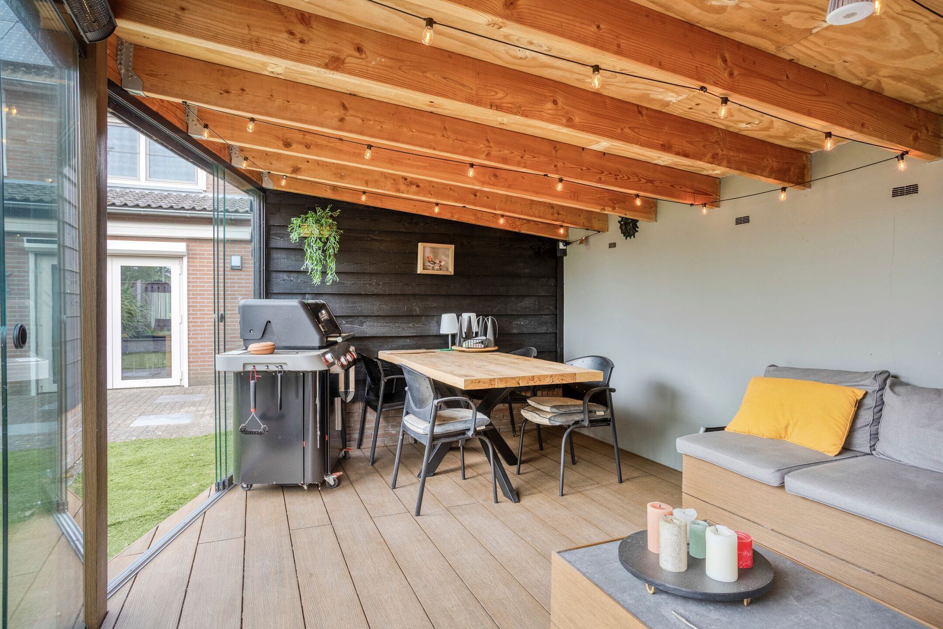 Achtertuin Wildelandenstraat 12 Heikant