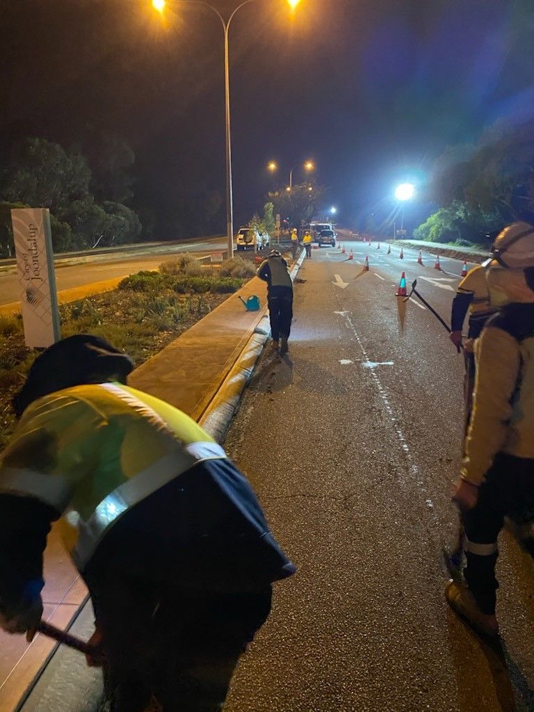 Men working at the road | Perth, WA | Kerb Doctor