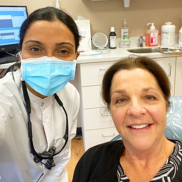 dr Harbpinder  with older patient