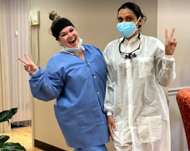dr ripa assisting patient