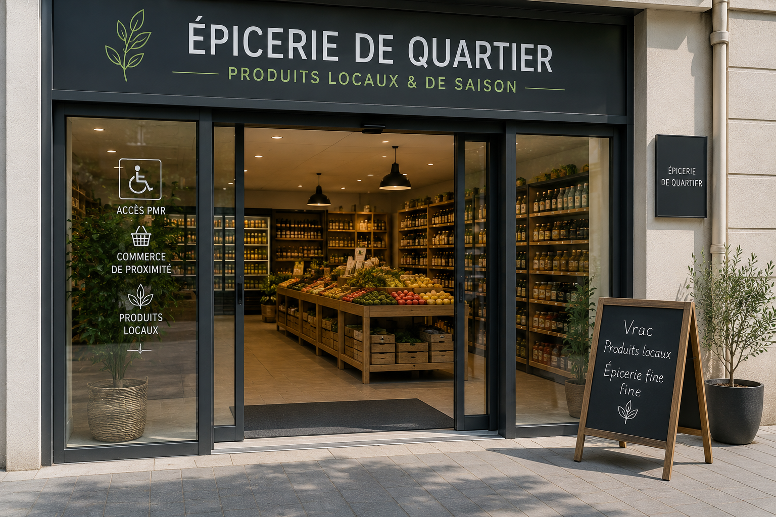 Réaménager une épicerie à Nantes nécessite de vérifier les obligations ERP. 