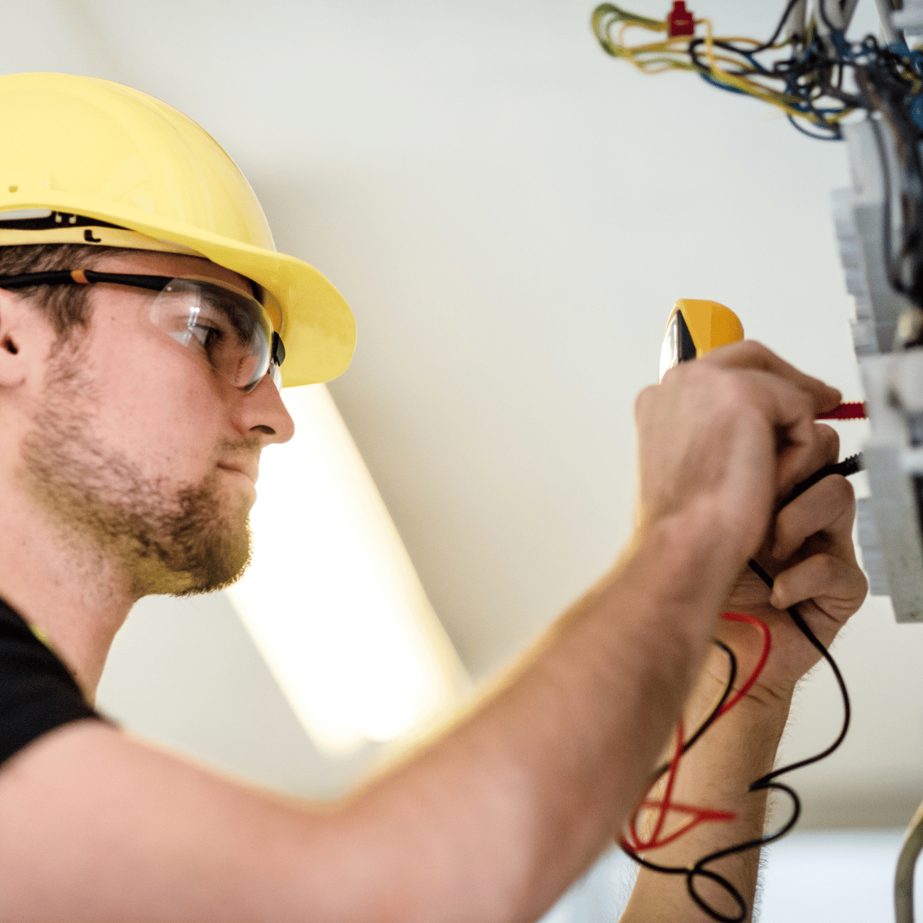 Electrician wiring power point