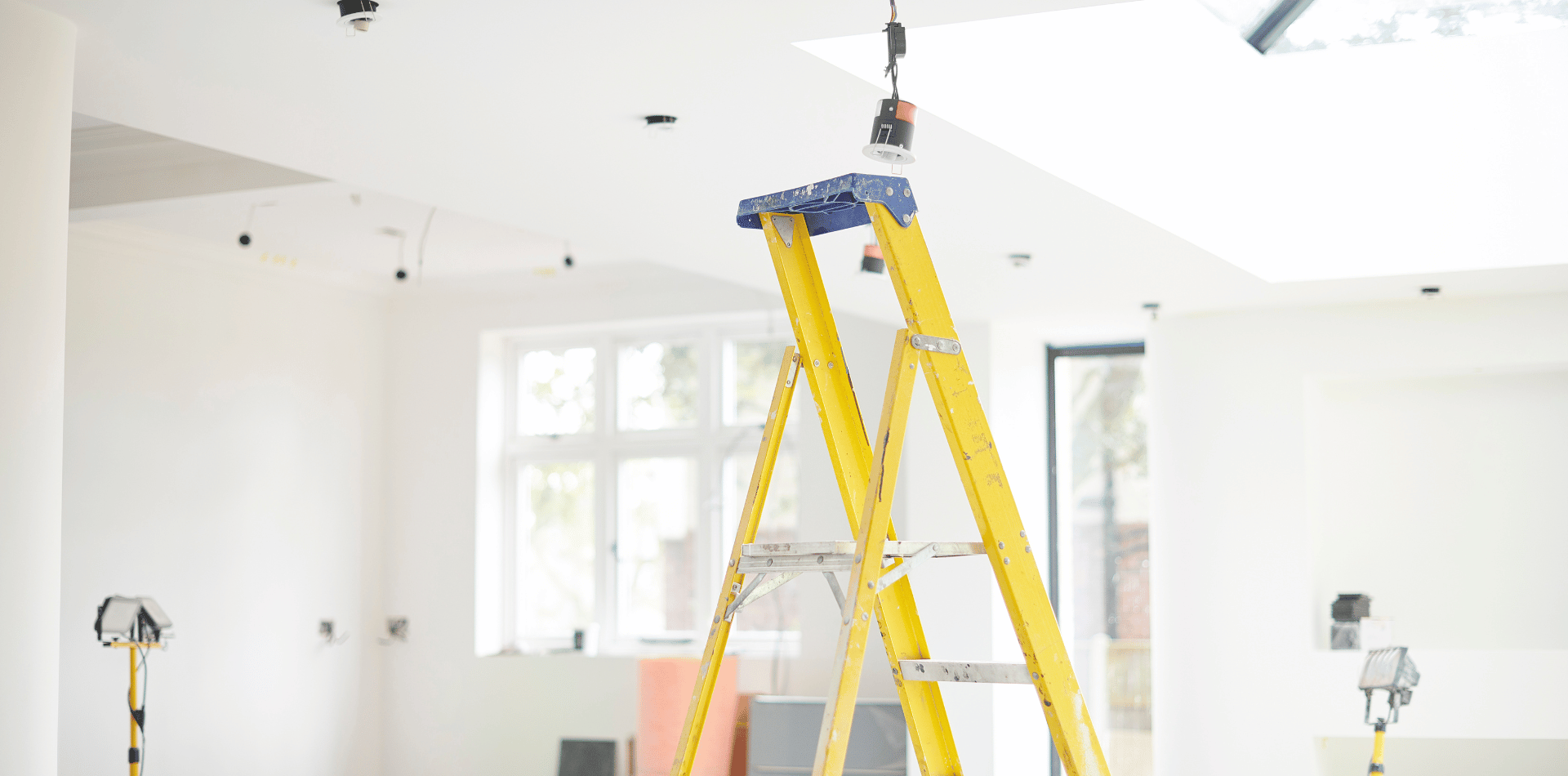 rewiring lighting in a house