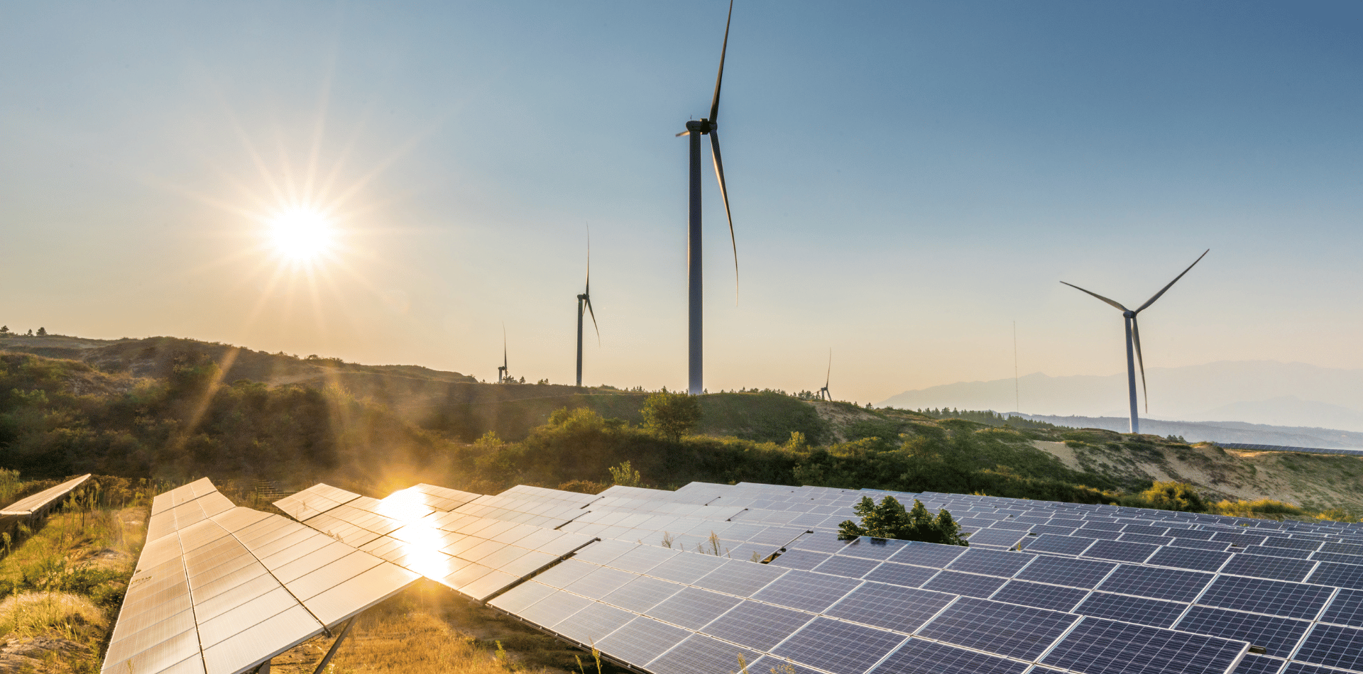 Wind and sun power generation