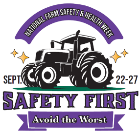 national farm and safety week logo