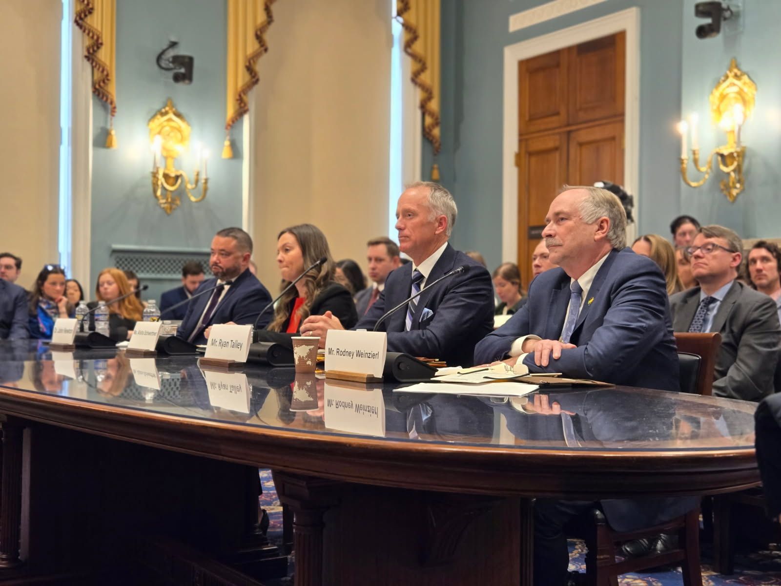 Rod testifying in DC