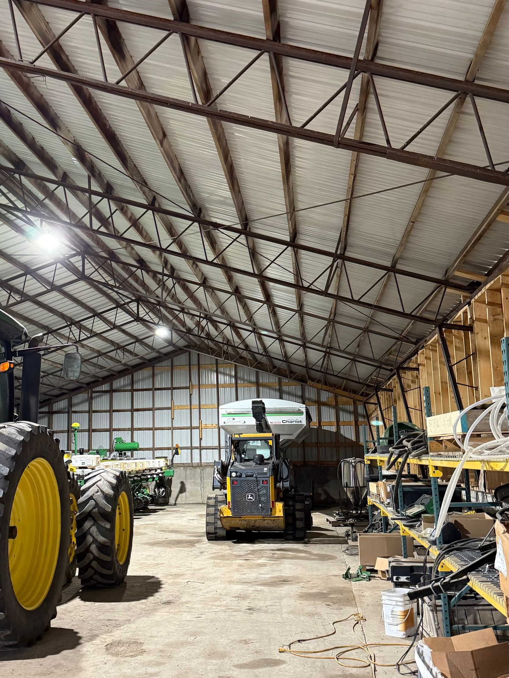 Don Meyer Amboy Barn after tornado repairs