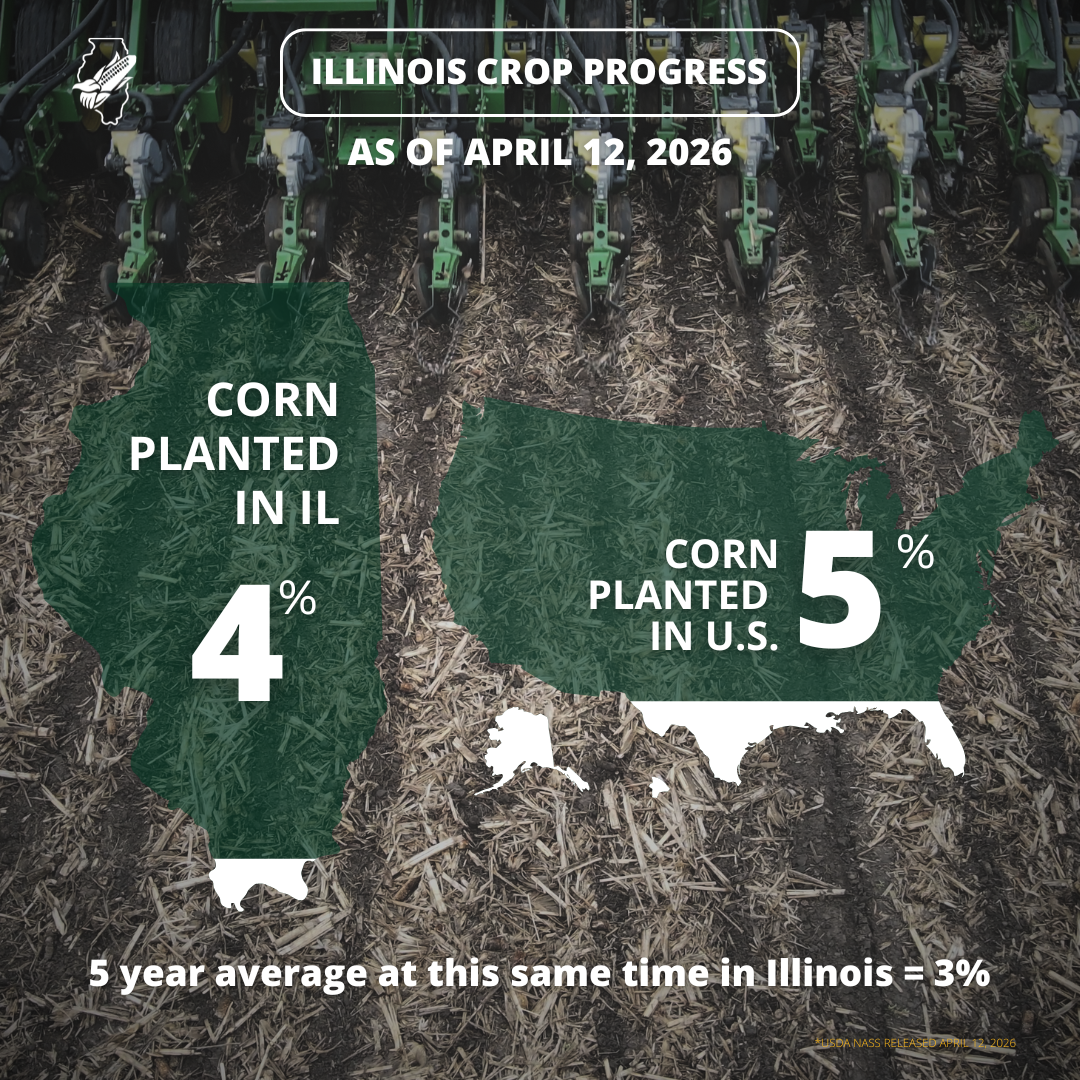 planting progress as of april 12, 2026