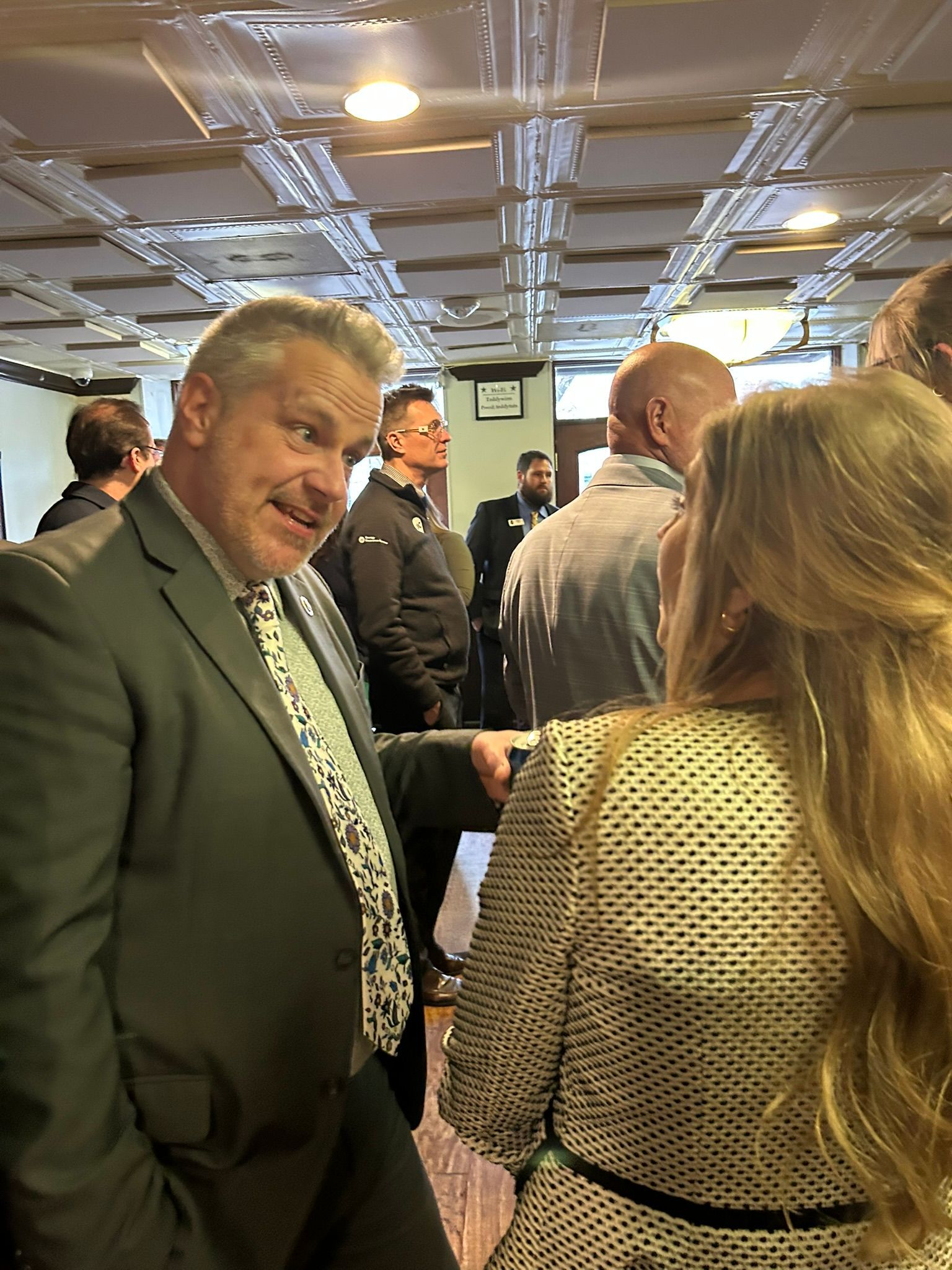 Rep. Sorensen and Makenna Frantz