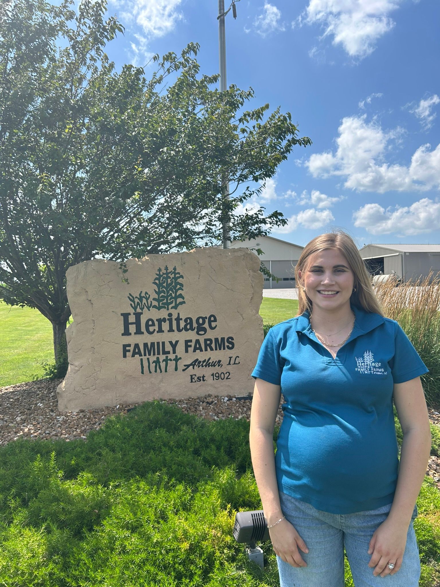 Makenna Frantz on Heritage Farms