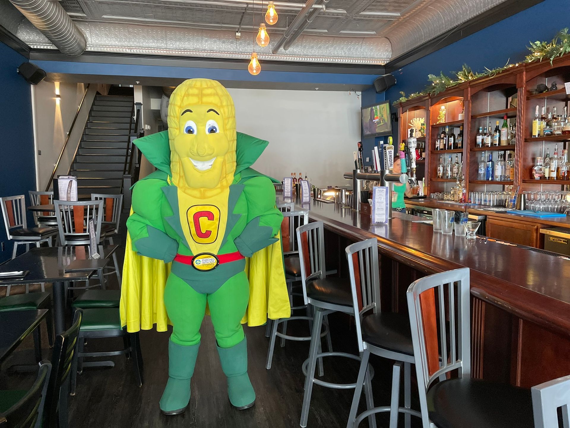 captain Cornelius at shake it up cocktail lounge