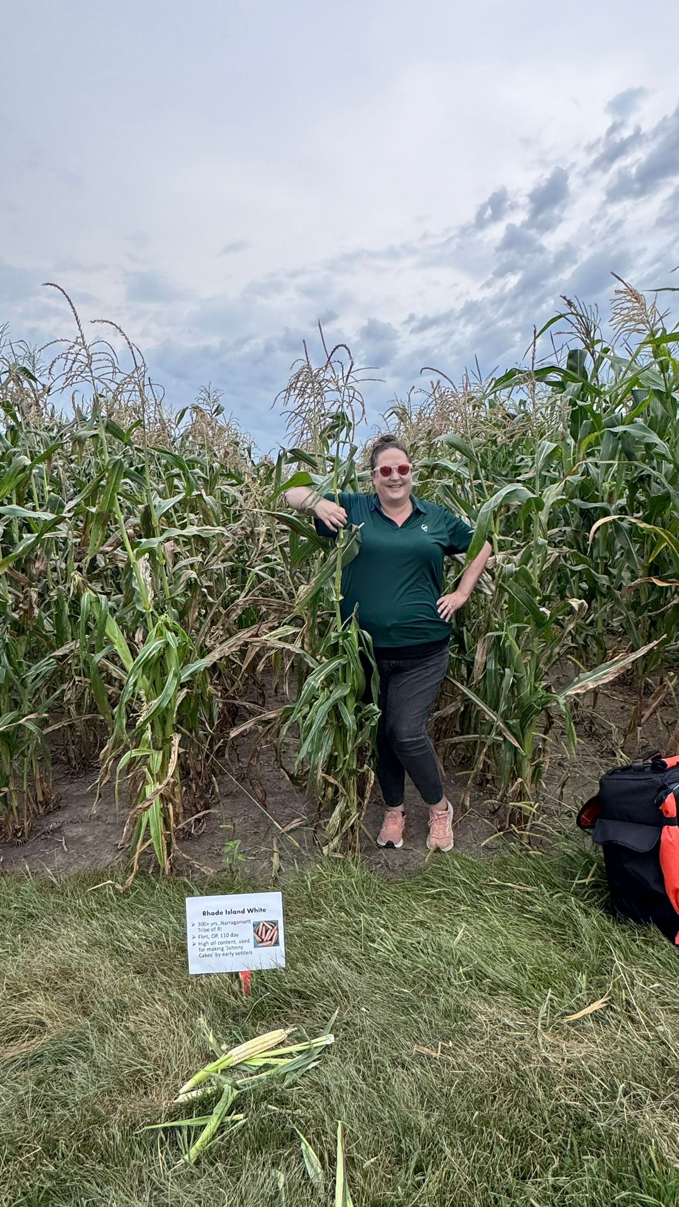 tara at U of I research farm