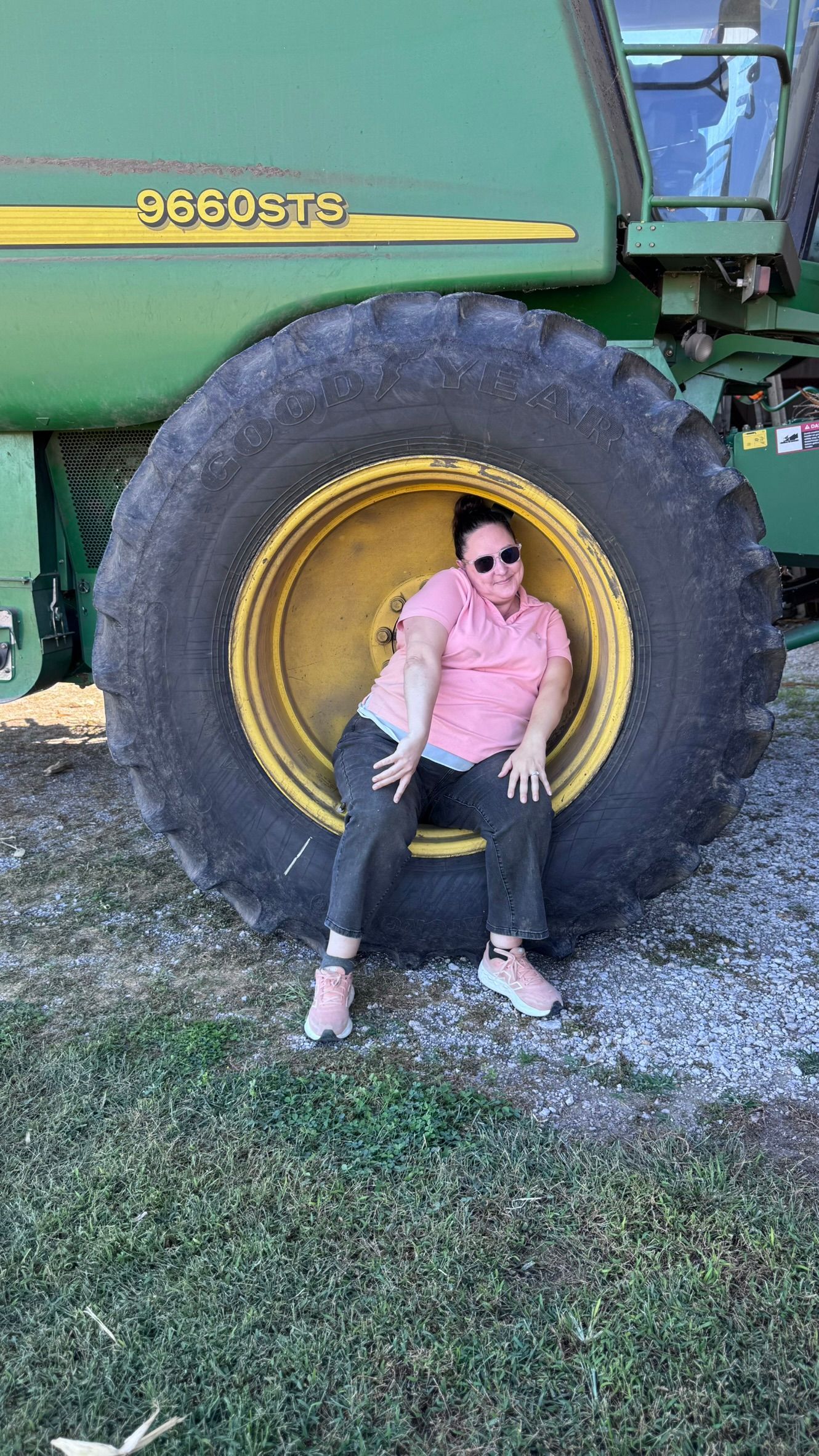 tara in a combine tire