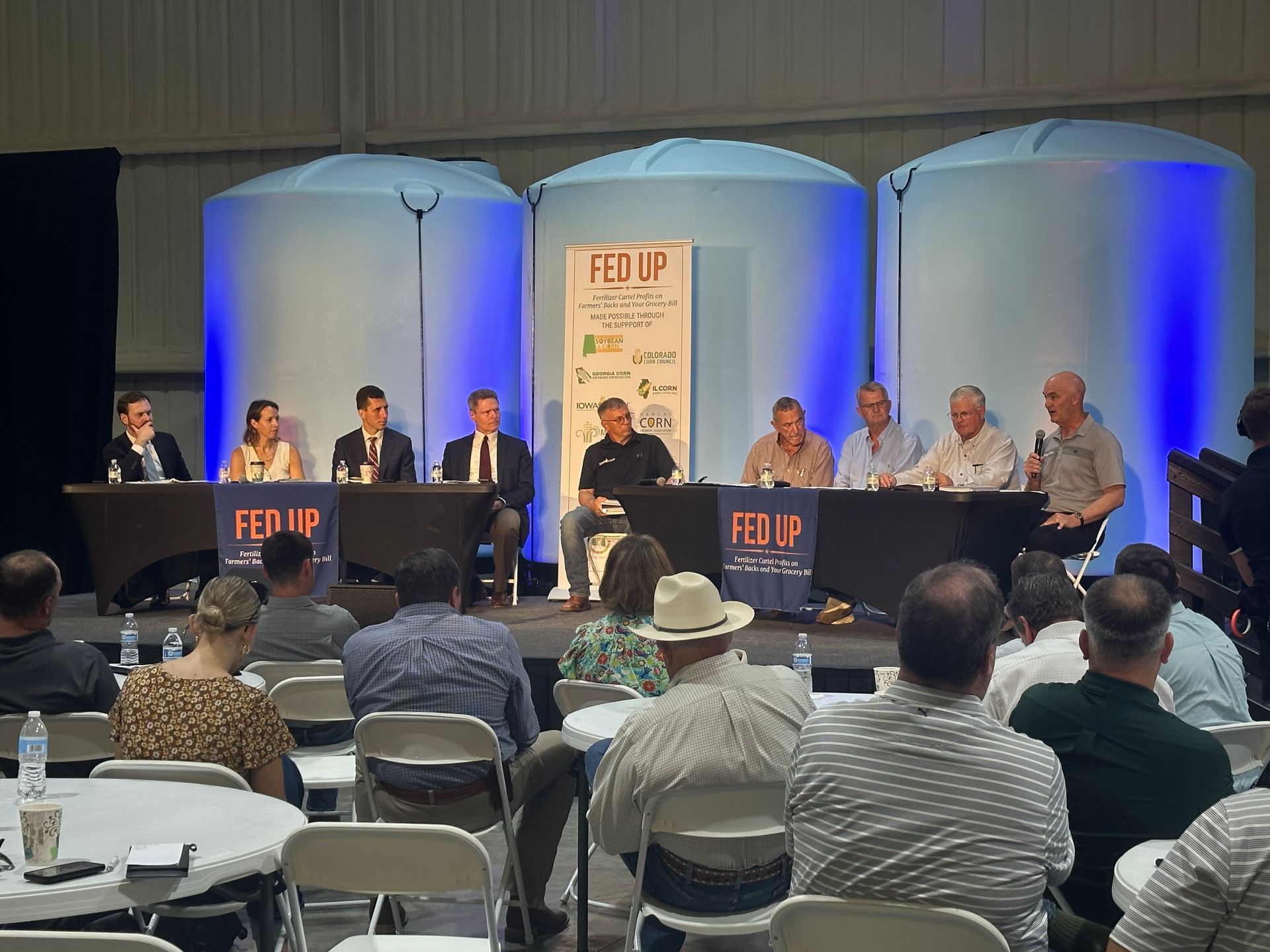 Panel of Farmers at Fed Up Event in Texas