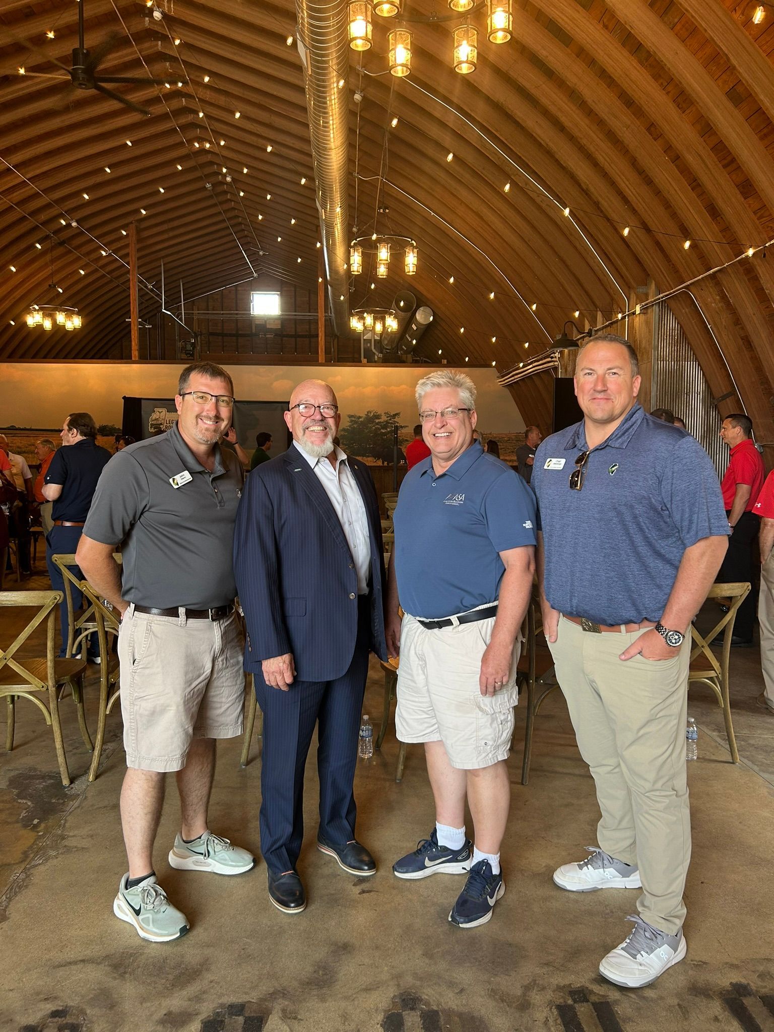 John Klemm, IFB's Steve Koellerm, ASA's Jim Martin, and Chad Dillenberger