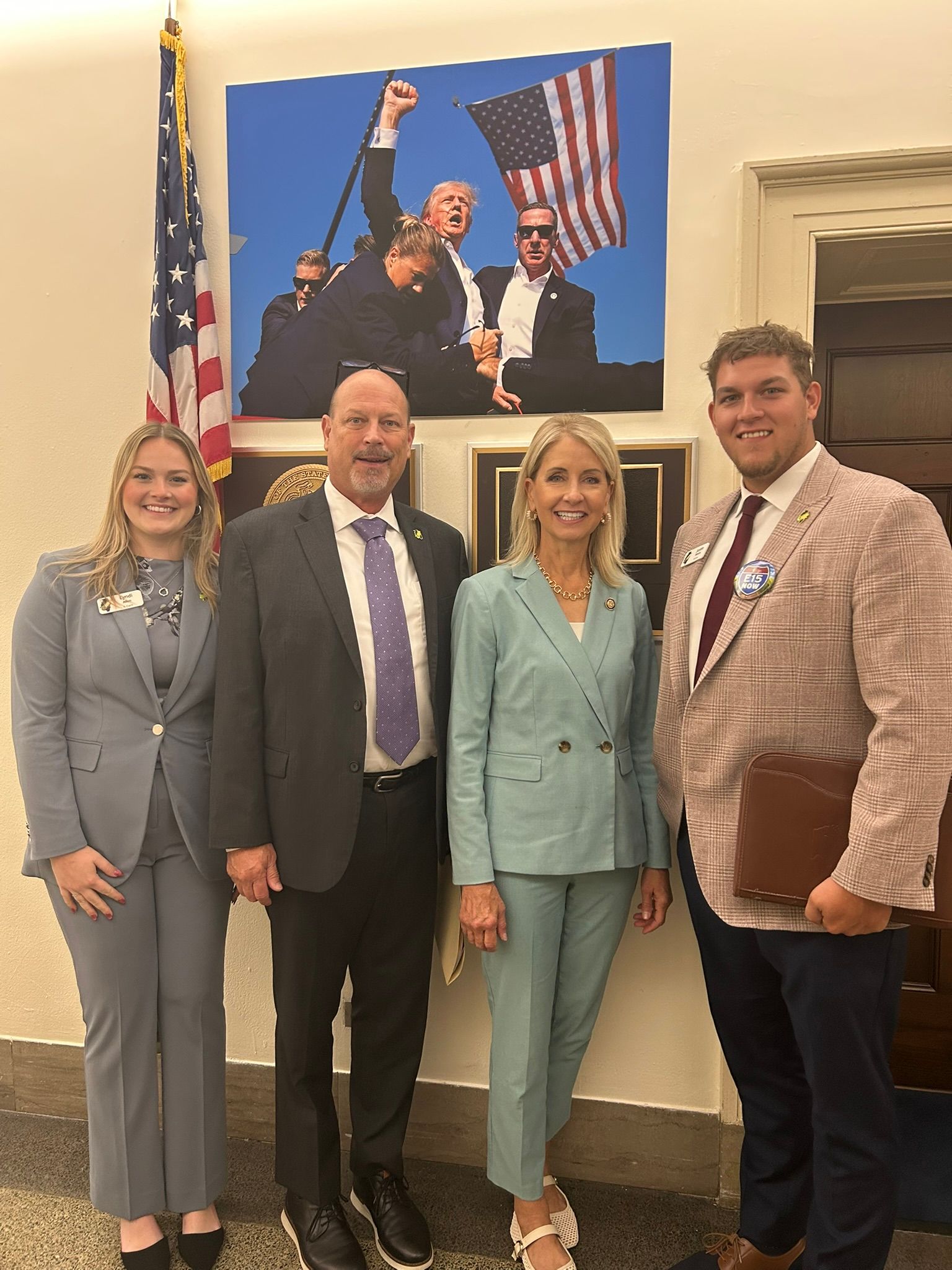 Lyndi Allen, Jim Tarmann, Rep. Mary Miller, Justin Moore