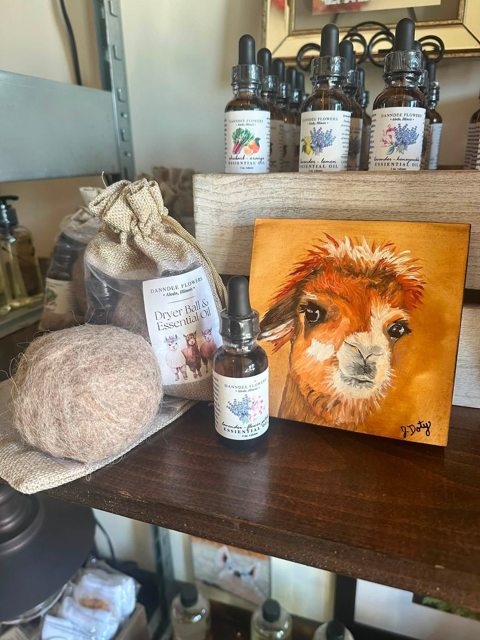 inside retail store of danndee flowers