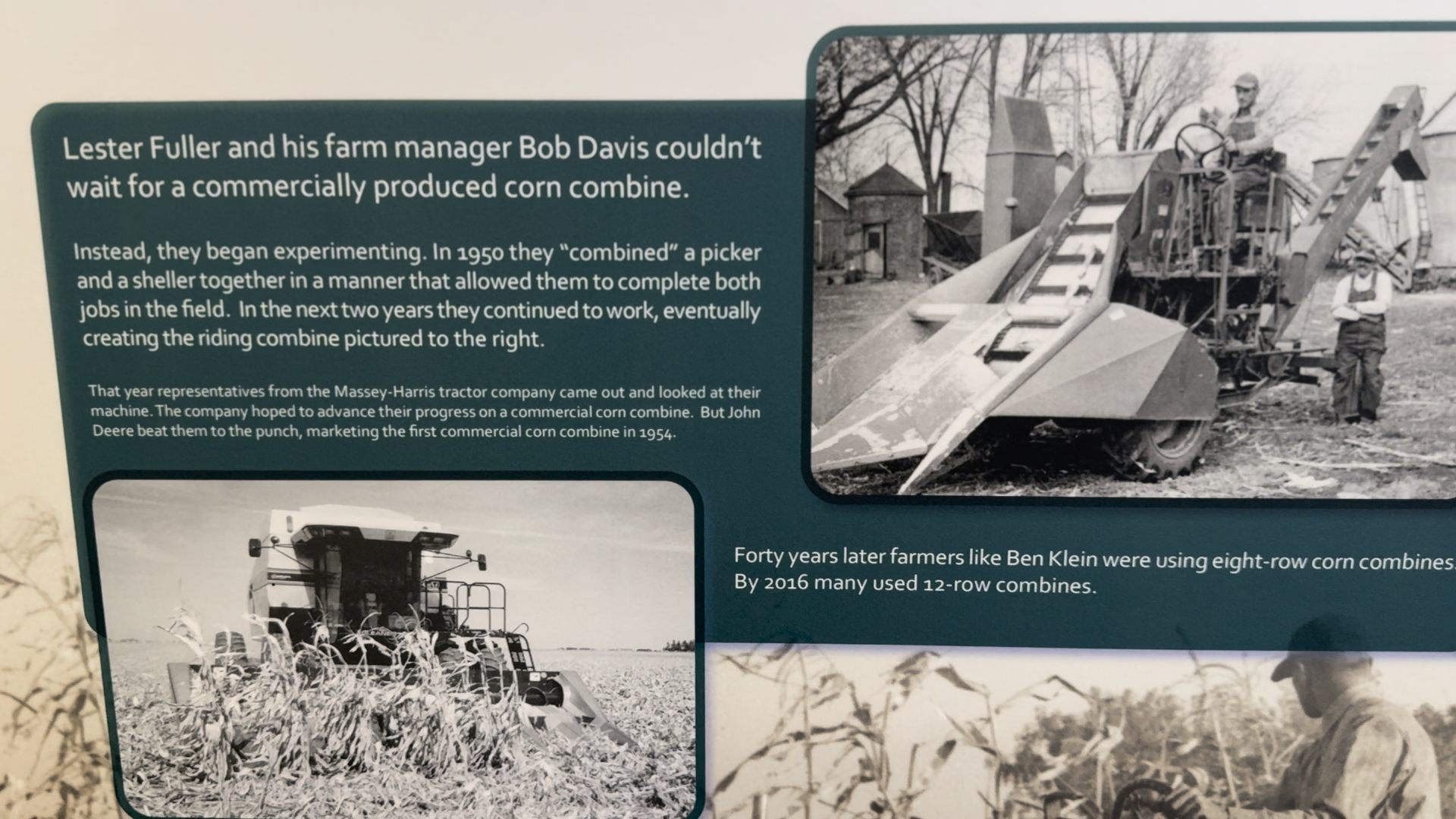 Photo taken in McLean County Museum of History