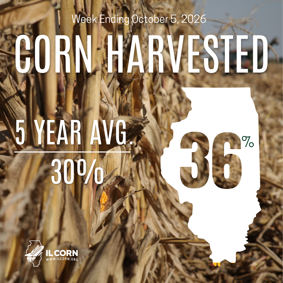 harvest as of 10/5/2026