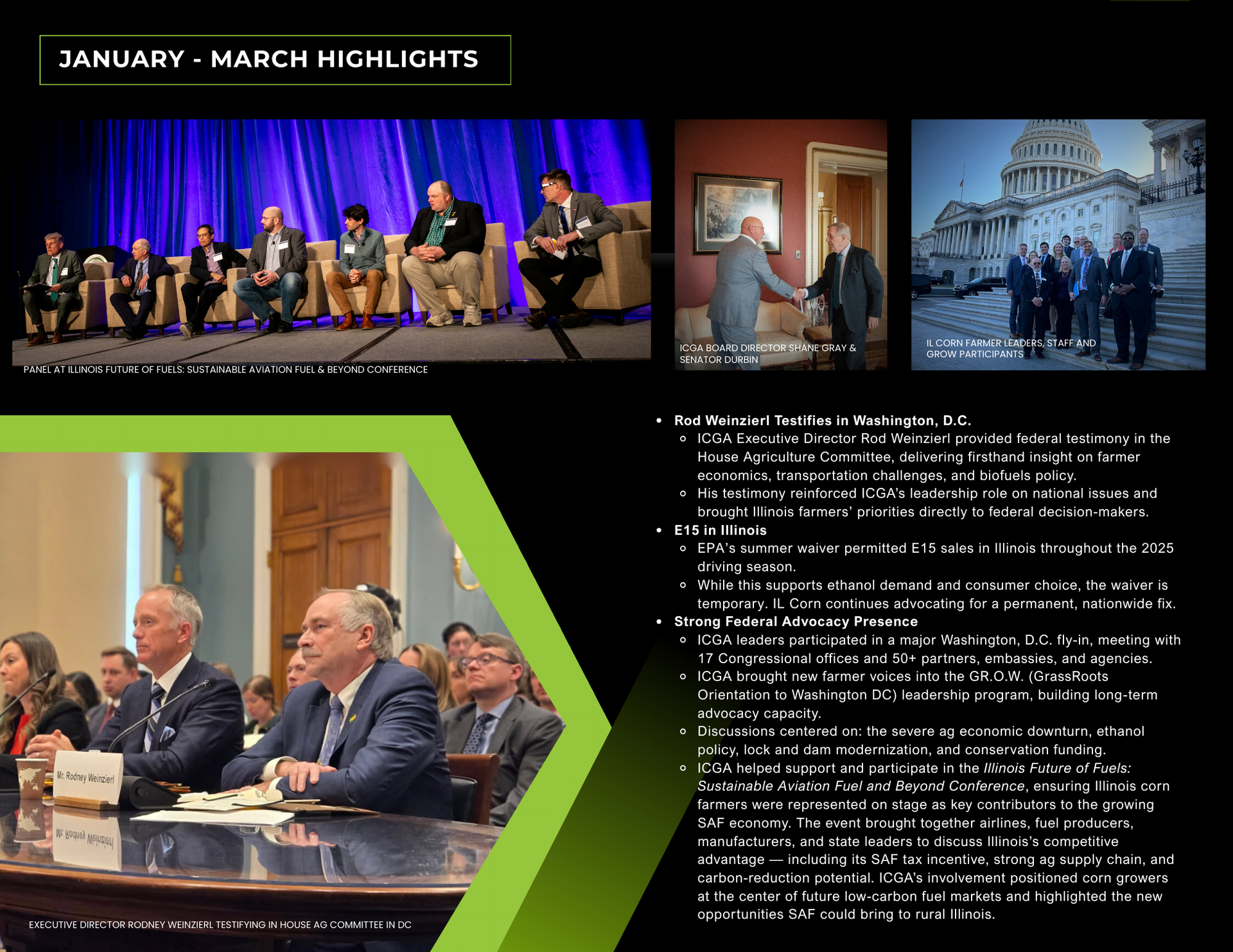 january through march highlights