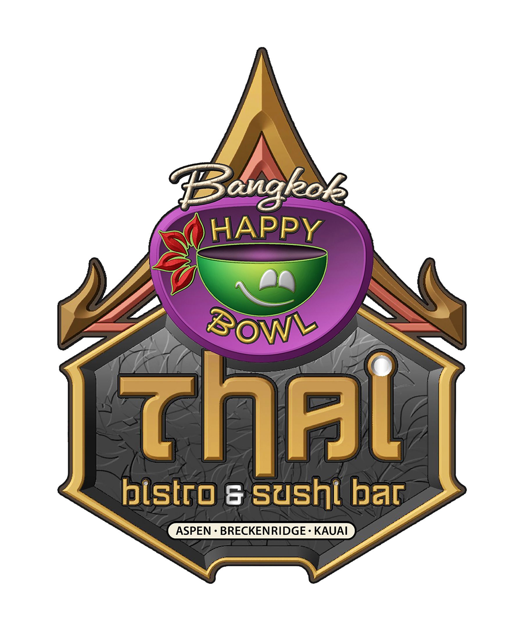 Bangkok Happy Bowl Thai Bistro and Sushi Bar Restaurant in Breckenridge Colorado