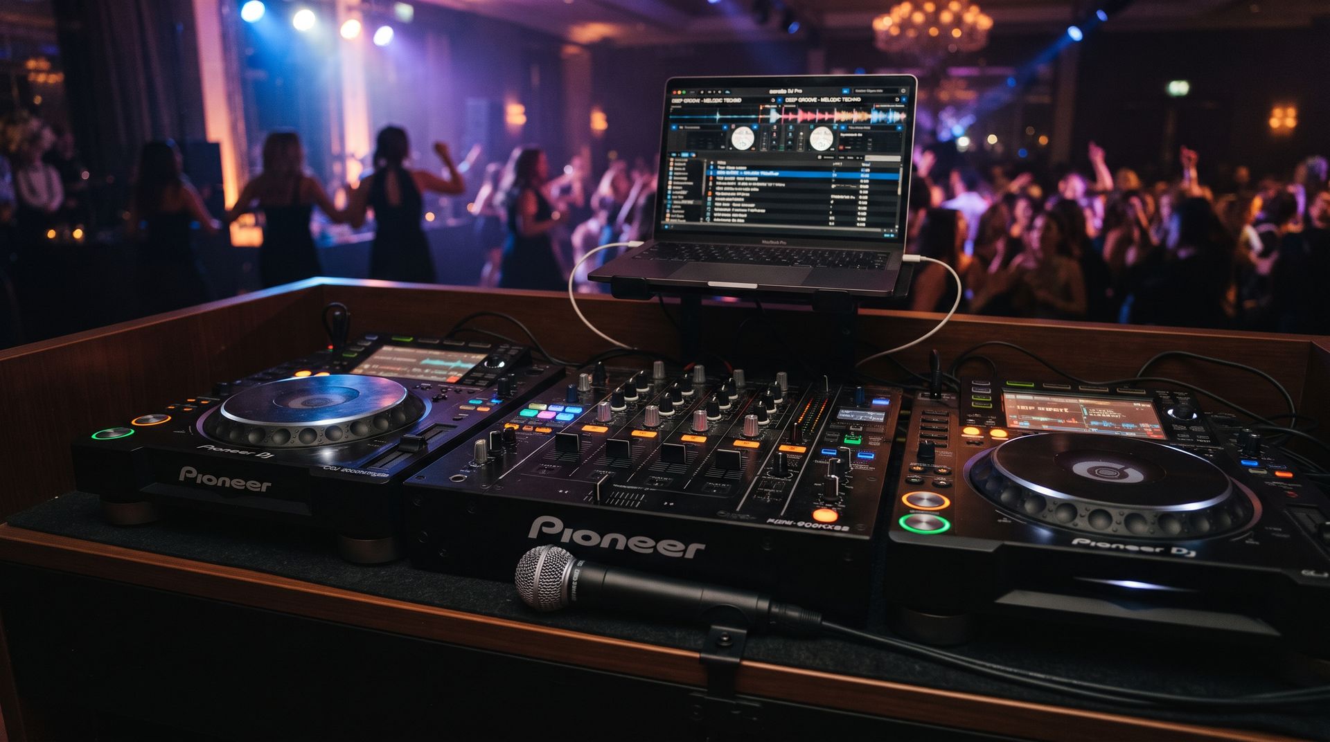 professional DJ equipment for event packages