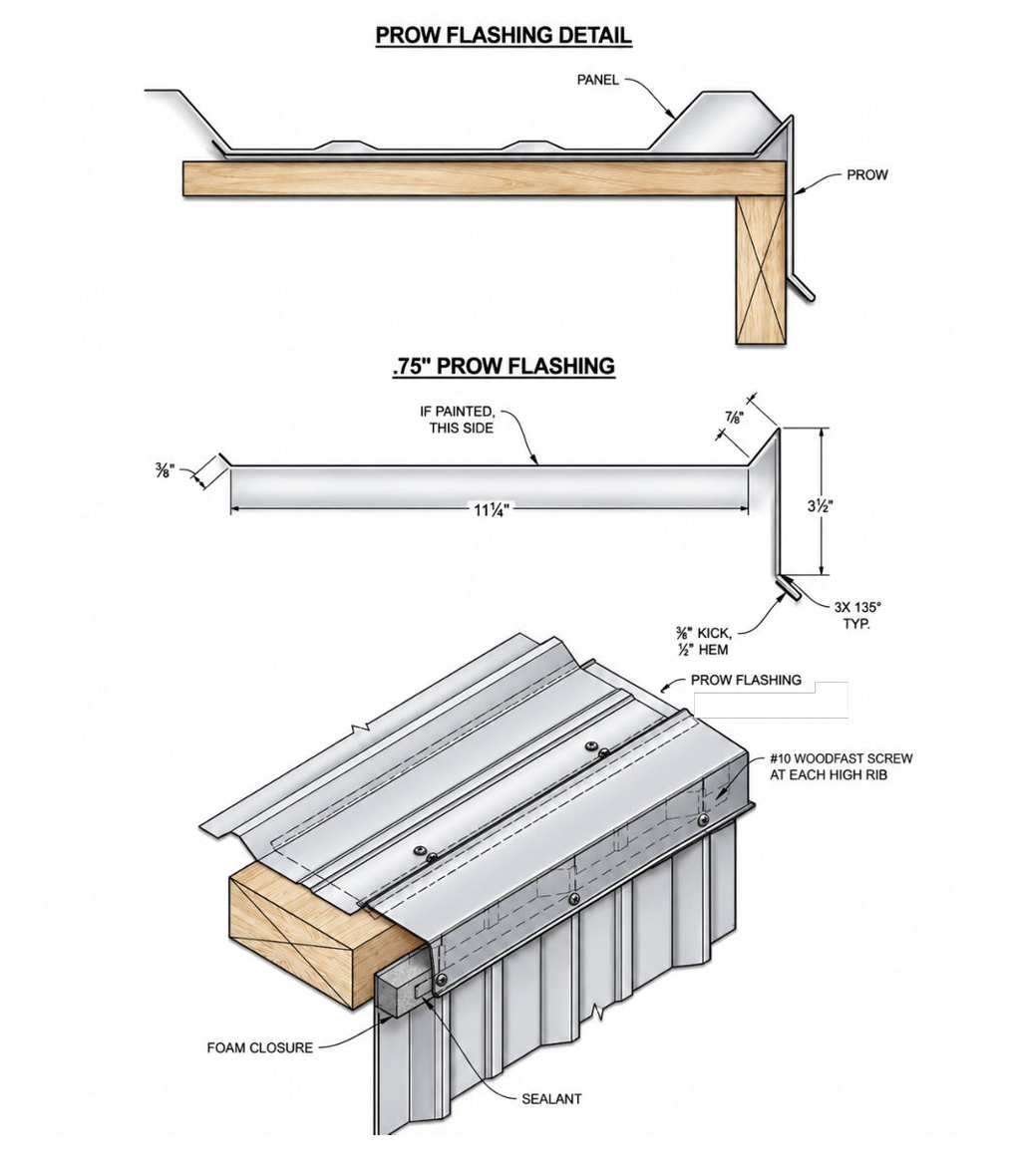 Prow Diagrams - Corrugated