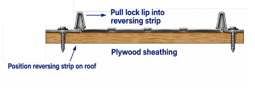 reversing strip step 2