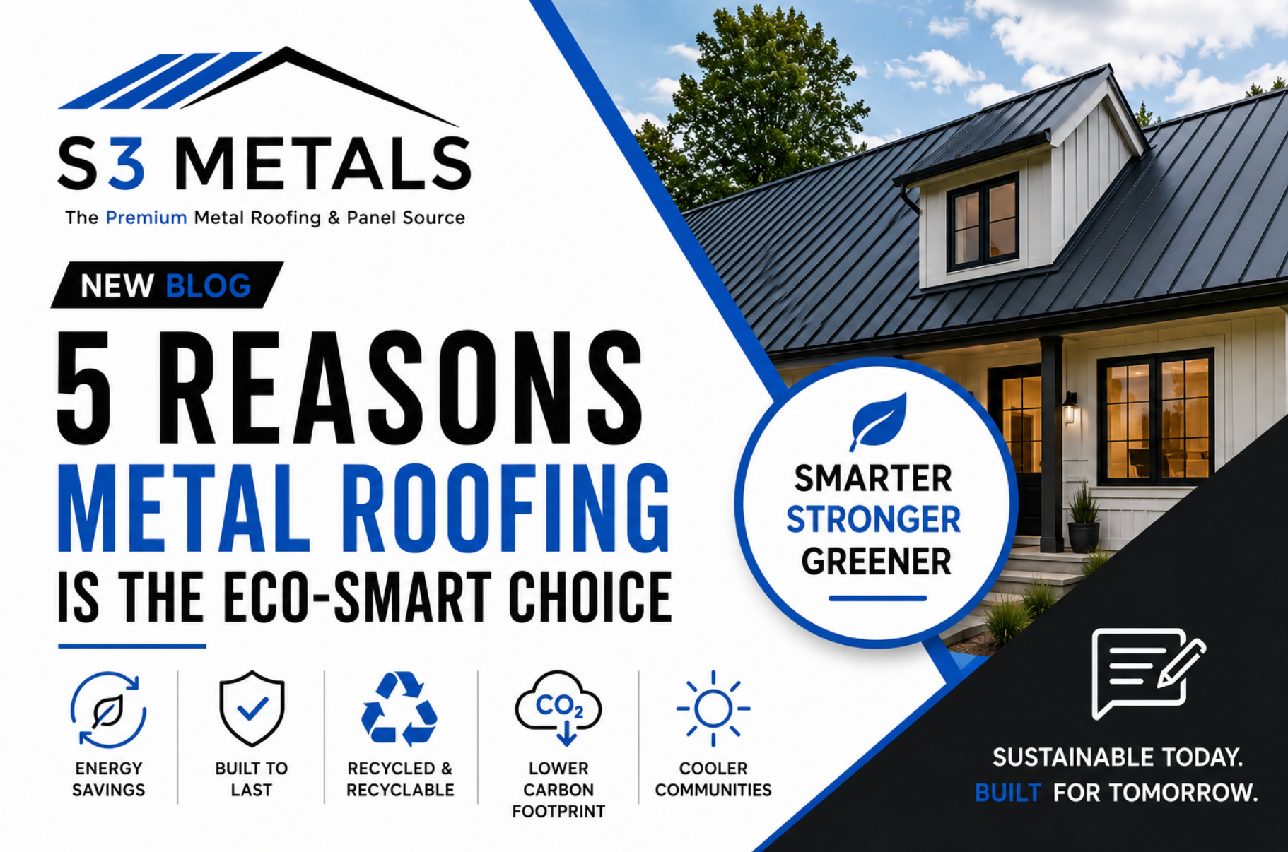 metal roofing is eco-friendly
