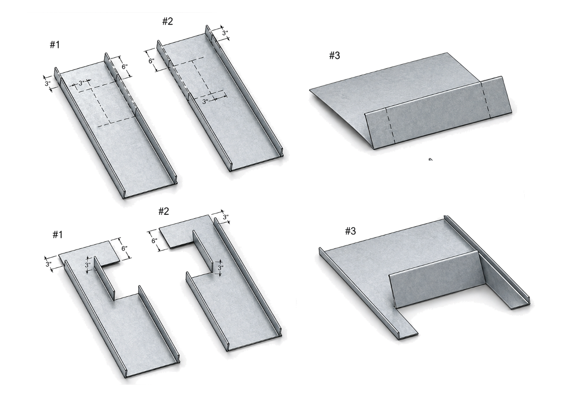Skylight and chimney details part 1