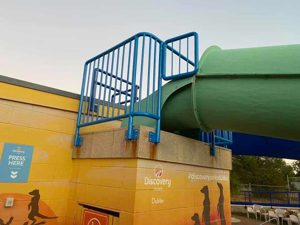 Refurbished Handrails — Steel Fabricators in Dubbo, NSW