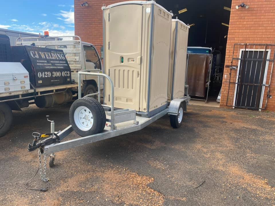 Shower And Toilet Trailer — Steel Fabricators in Dubbo, NSW