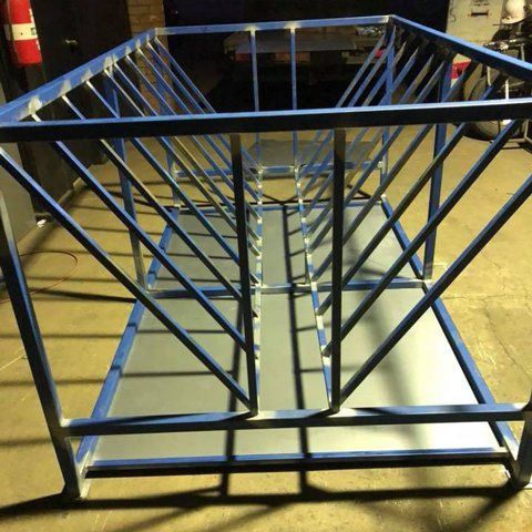 Hay Feeder For Sheep — Steel Fabricators in Dubbo, NSW
