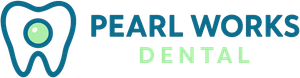 pearl works dental footer logo