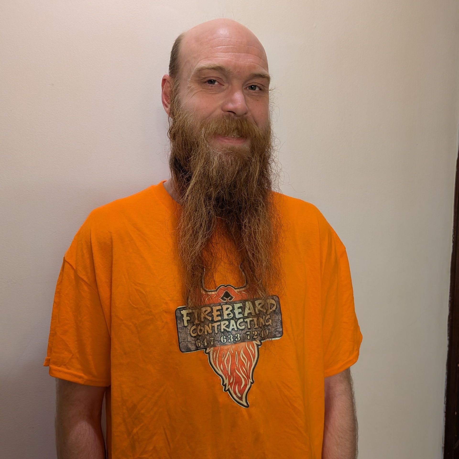 Owner of Fire Beard Contracting, Ron Ward.