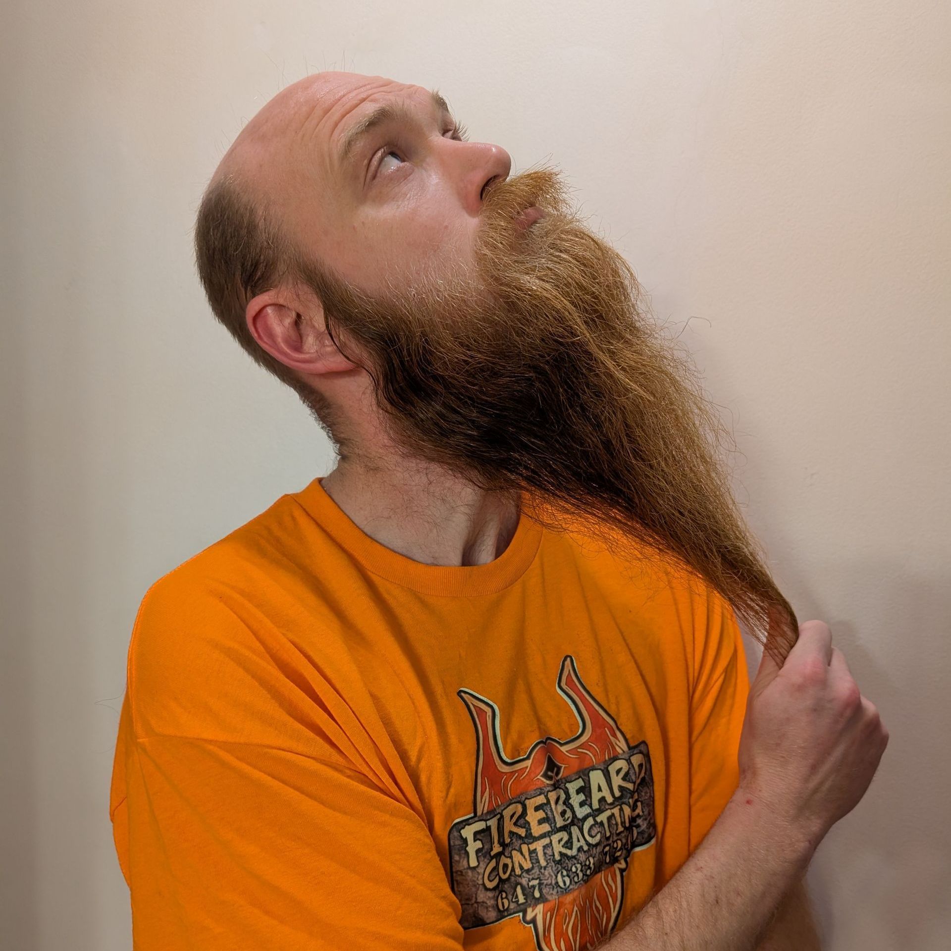 Ron Ward and the infamous Fire Beard.
