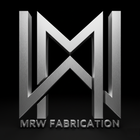 A logo for a company called mrw fabrication.