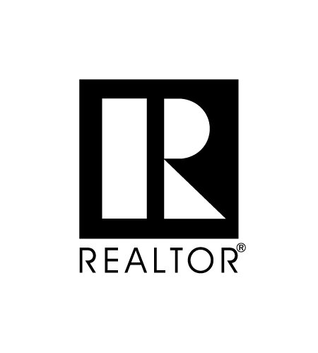 Black REALTOR logo with stylized “R” and the word REALTOR beneath it