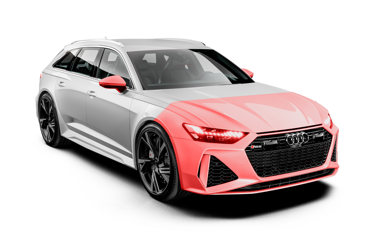Partial Front - Audi RS6