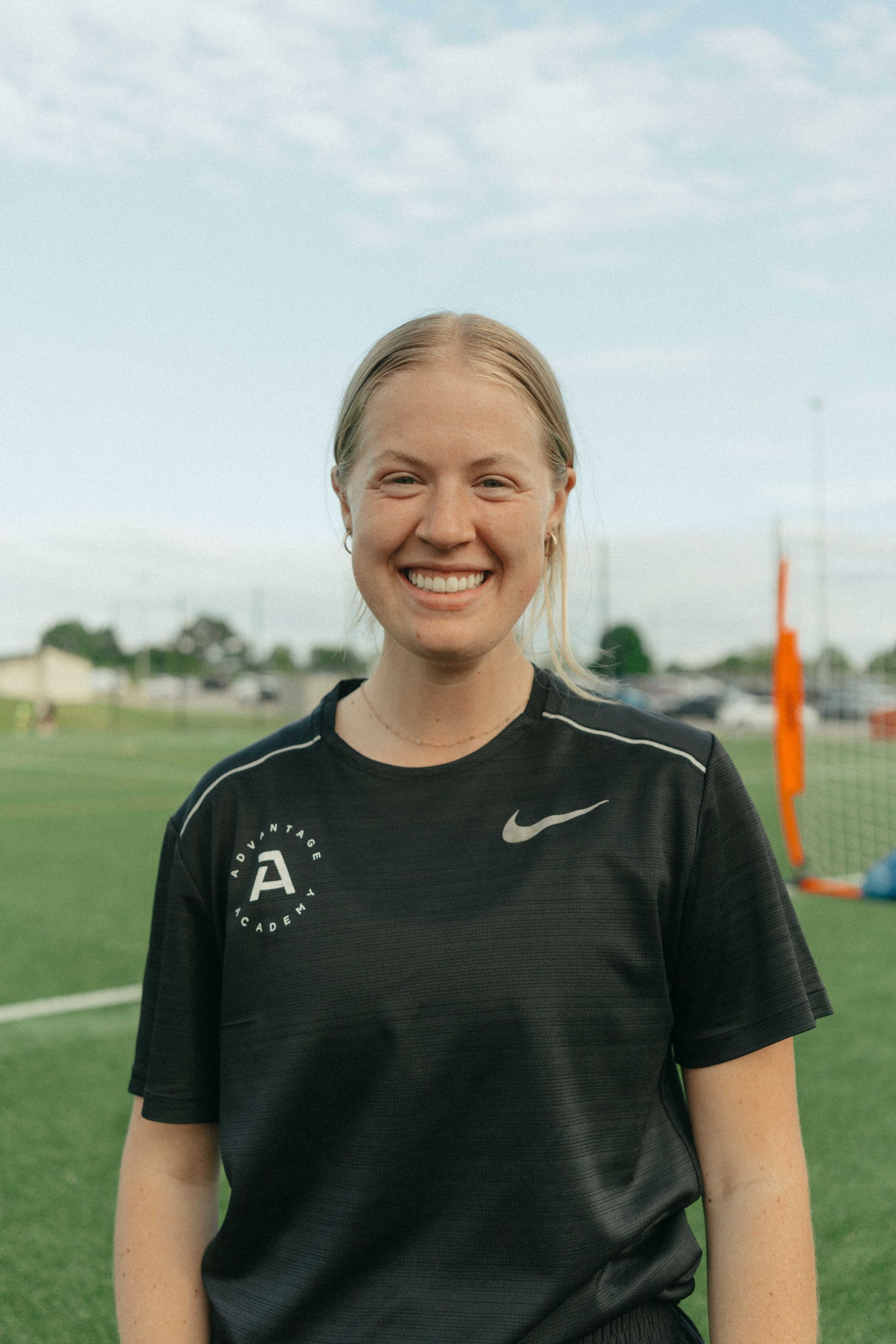 Fae McQuade - developmental league coach for Advantage Academy